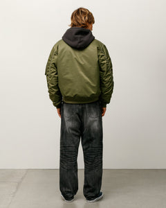 BUILT REVERSIBLE BOMBER JACKET