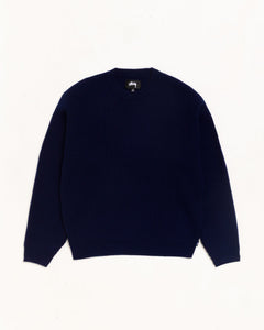 WAFFLE CASHMERE SWEATER
