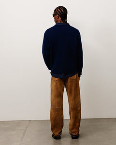 WAFFLE CASHMERE SWEATER