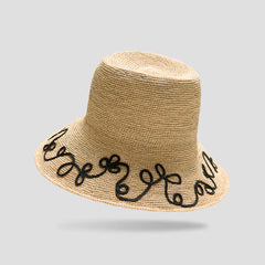 Raffia-Style Woven Hat (Winni)