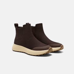 Round-Toe Slip-On Sneaker Boots (Lupi)