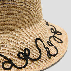 Raffia-Style Woven Hat (Winni)