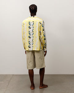 BAGGY TWILL CORD BEACH SHORT