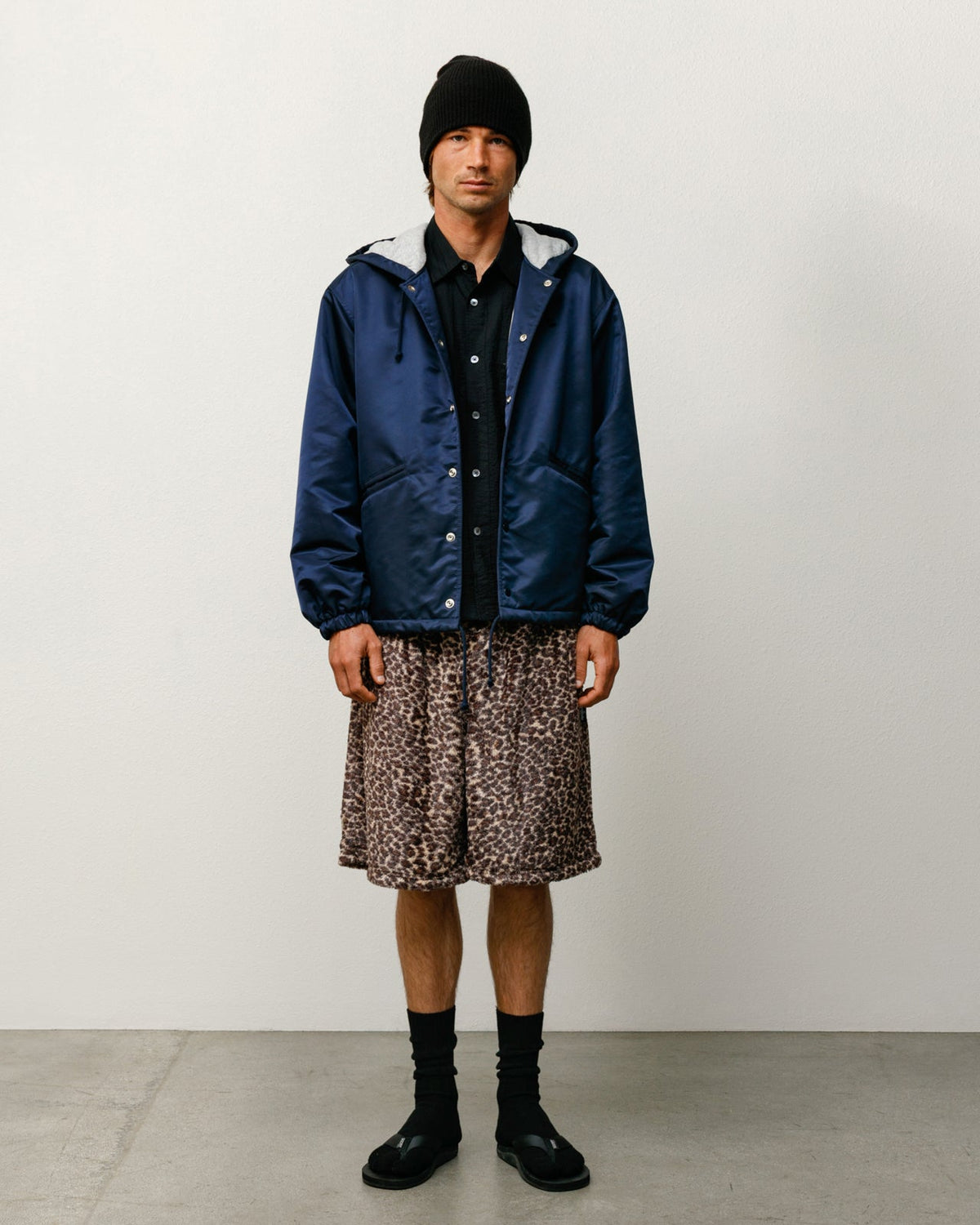 HOODED COACHES JACKET