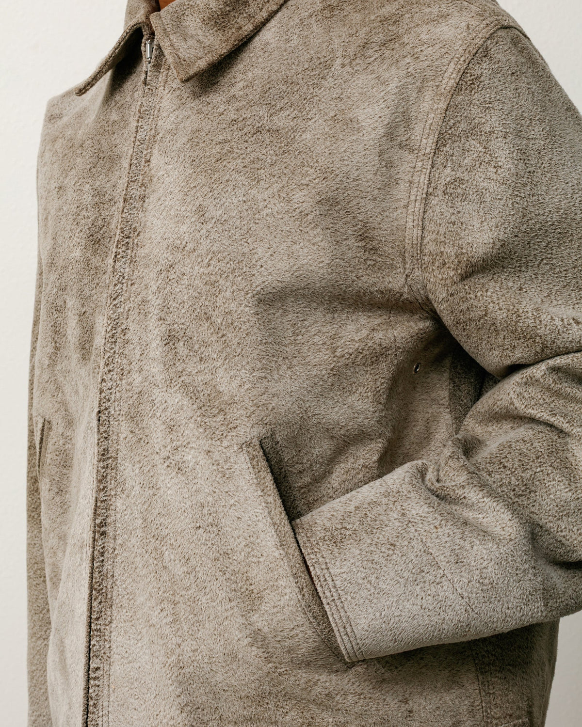 GARAGE JACKET SUEDE
