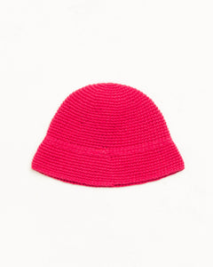 BASIC KNIT BUCKET HAT
