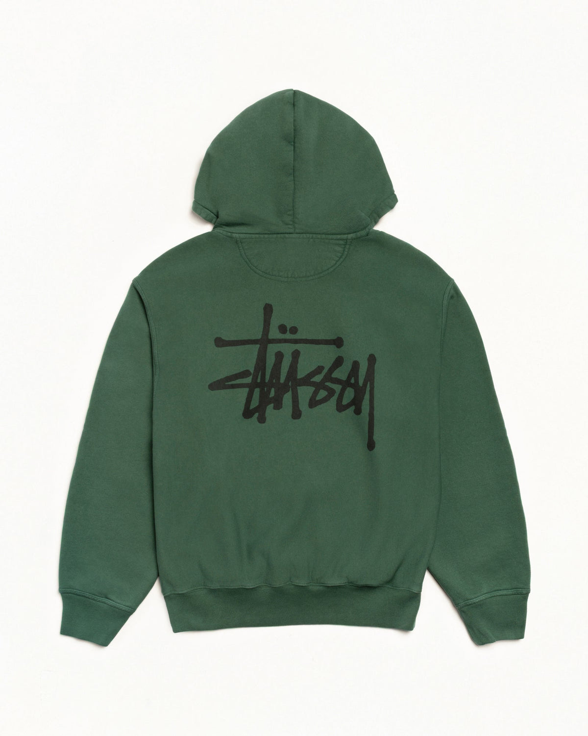 BASIC STÜSSY ZIP HOODIE