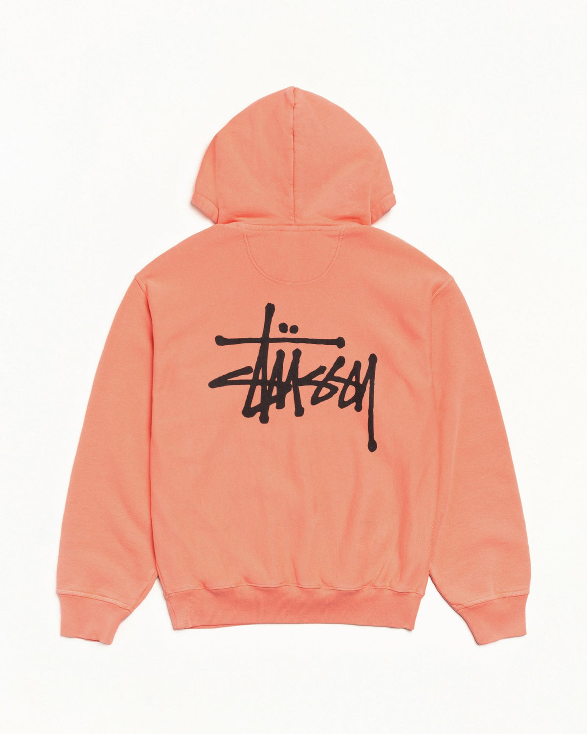 BASIC STÜSSY ZIP HOODIE