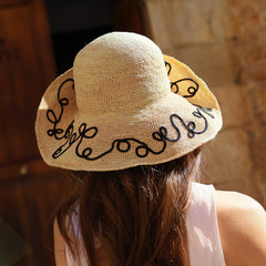 Raffia-Style Woven Hat (Winni)
